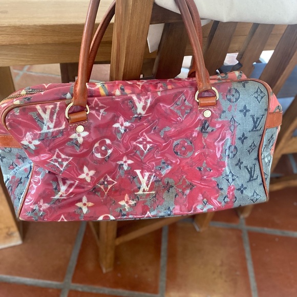 Vintage Louis Vuitton patent coated bag - Picture 1 of 15